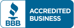 BBB Accredited Business logo.