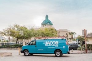 Jacob Heating and Air truck