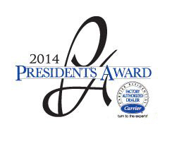 2014 Carrier Presidents Award Badge
