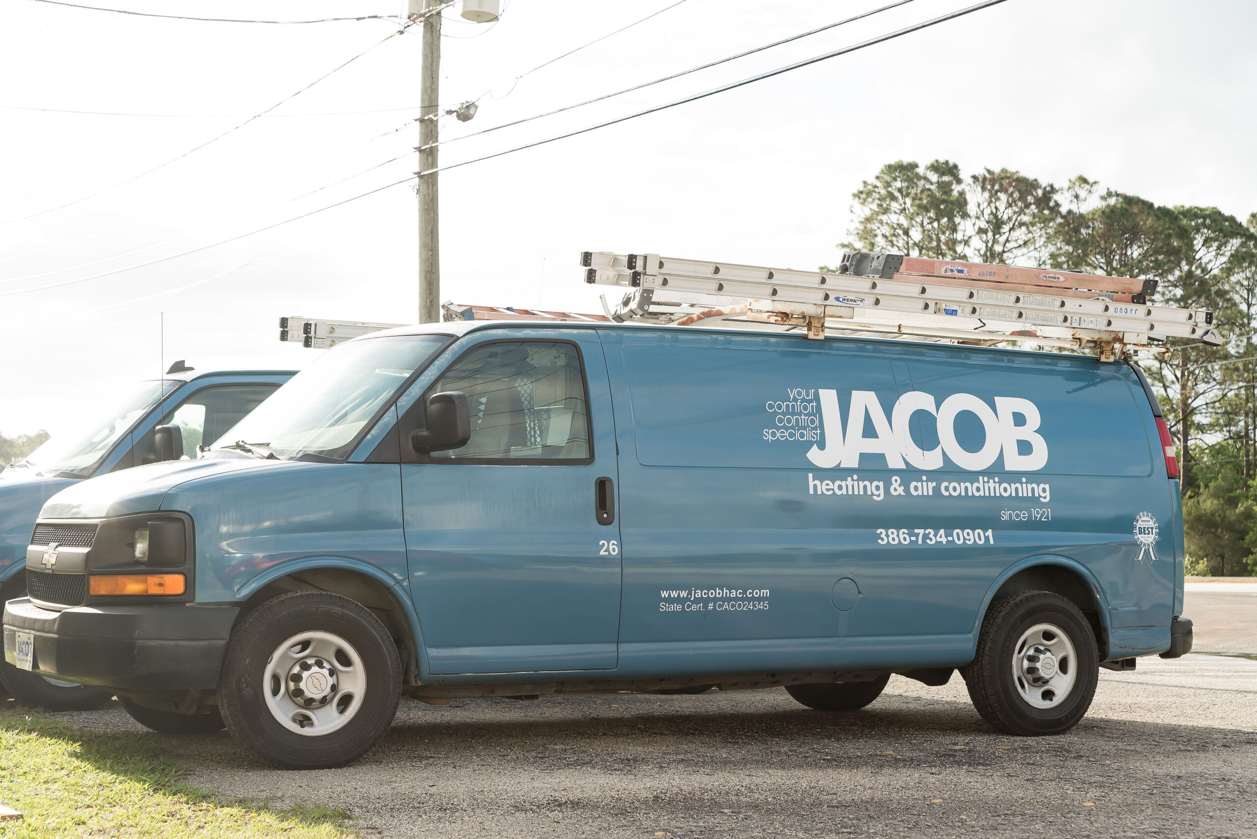 Jacob Heating and Air truck