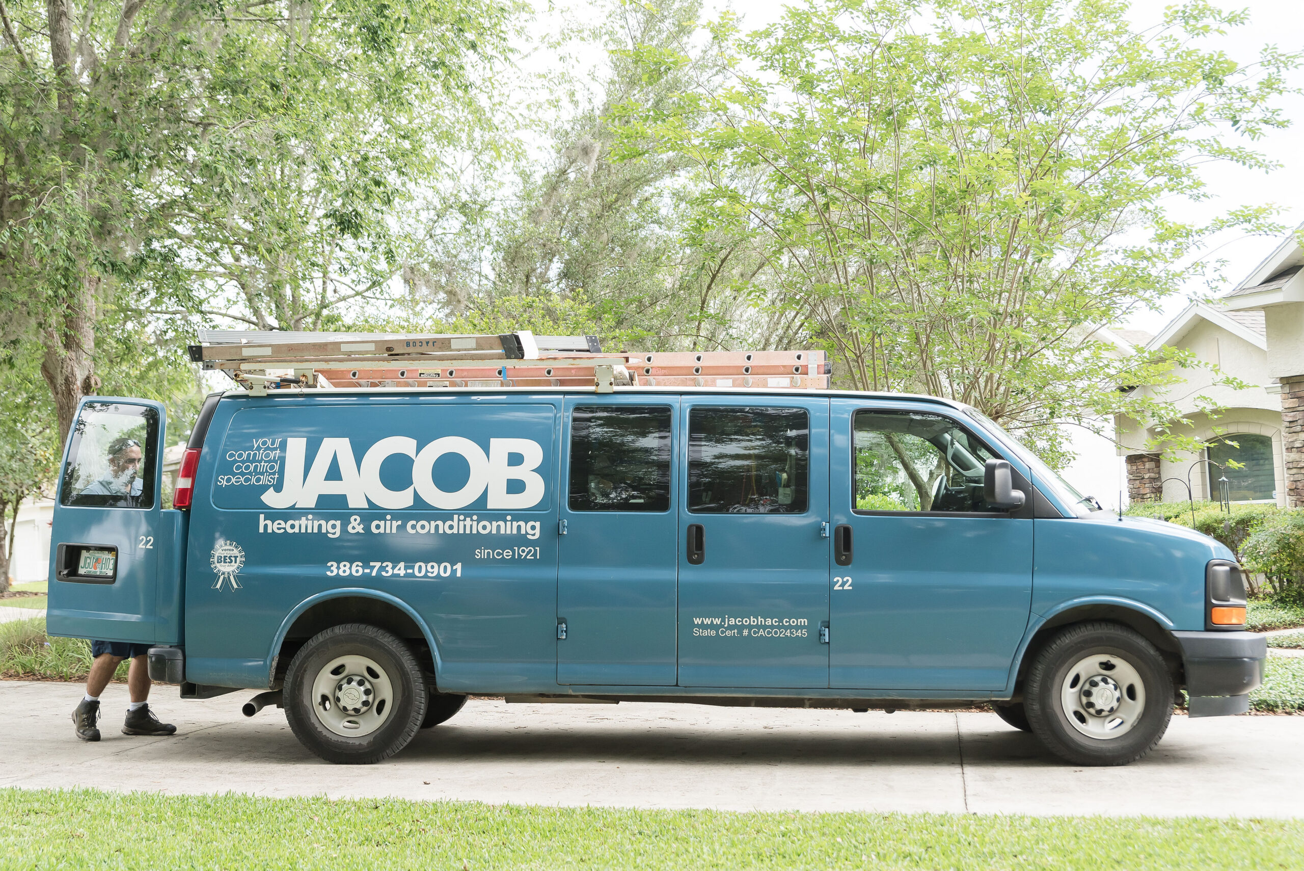 Jacob Heating and Air Truck