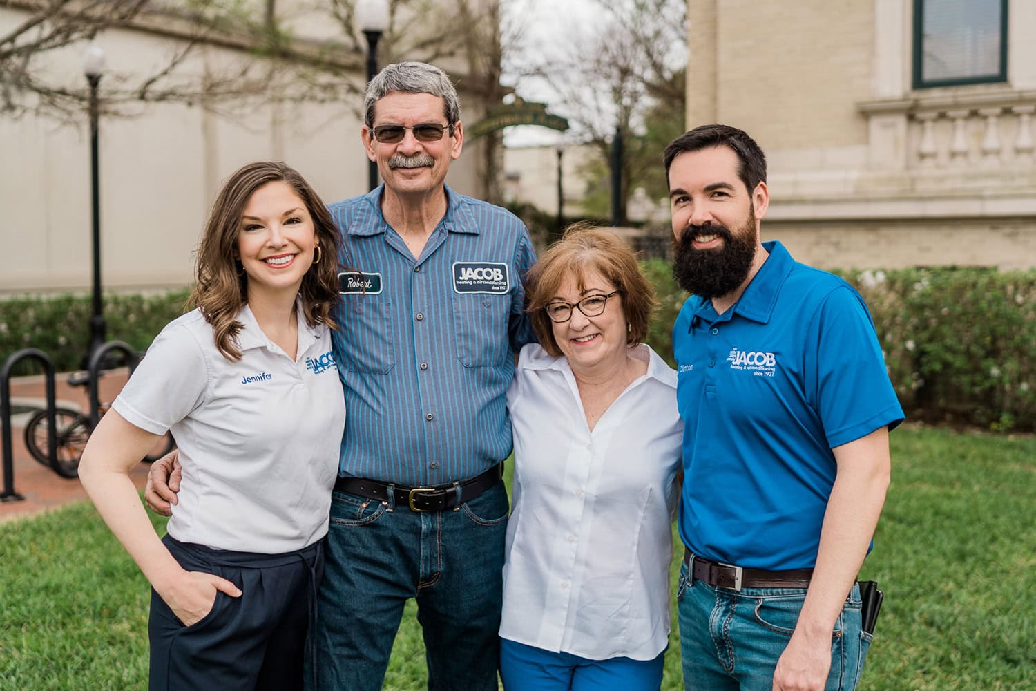 The Jacob Heating & Air Conditioning family.