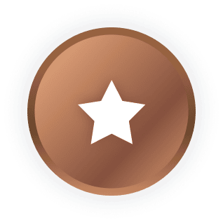 Bronze HVAC maintenance plan icon.